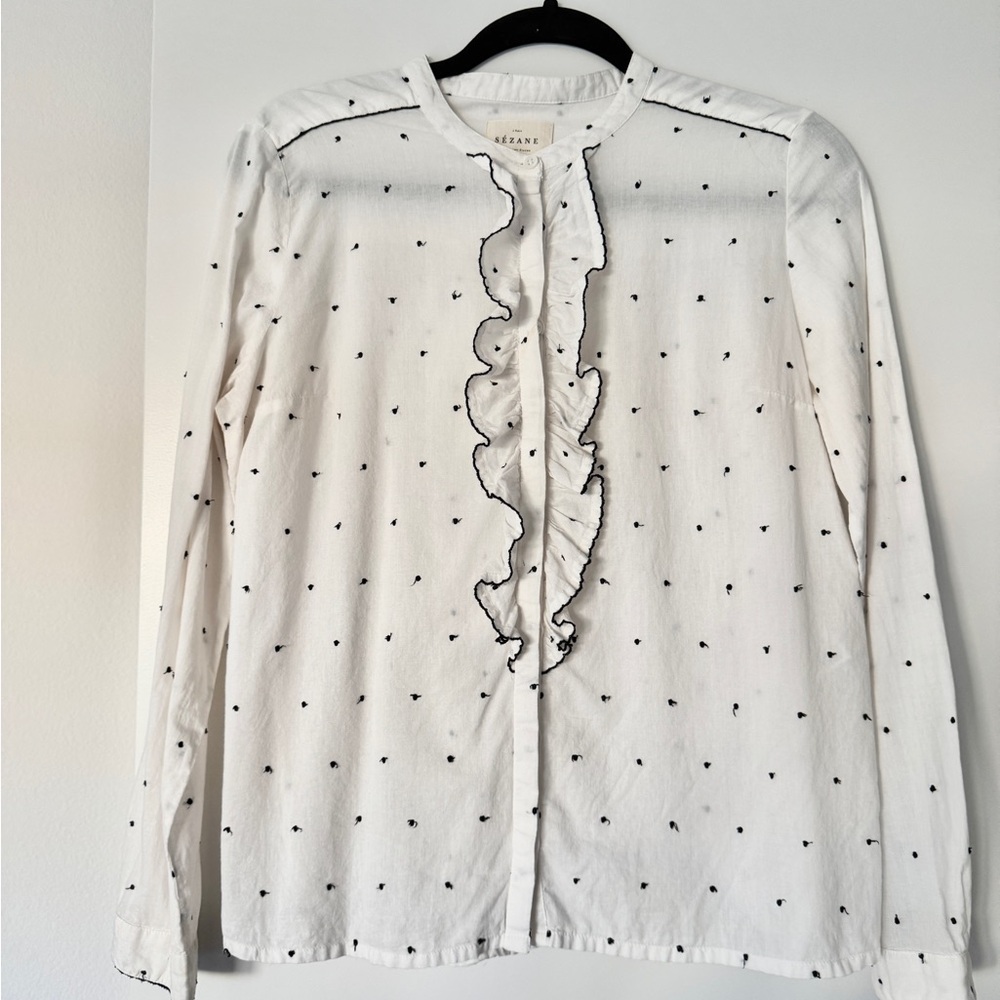 Sézane ‘Effy’ Blouse, Sz 38 - Picture 3 of 9